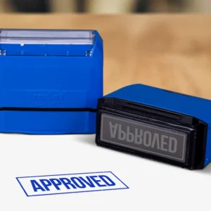 Flashy Pre inking Stamp with customized print